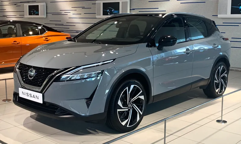 Nissan Qashqai (J12), widok z przodu